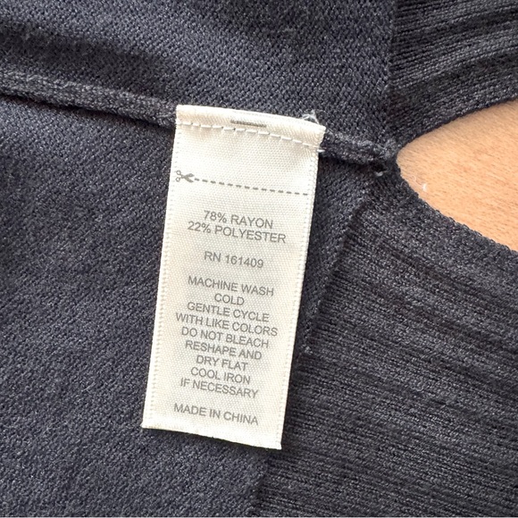 Black Knit Cardigan by Greige - Picture 7 of 8